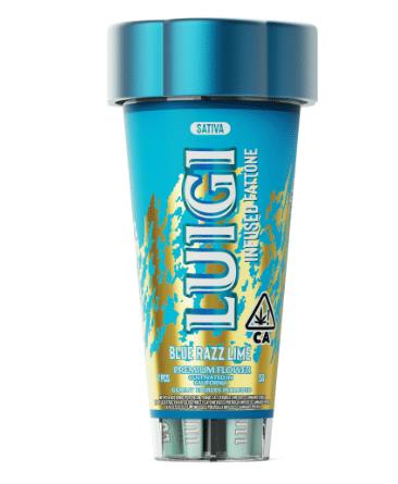Blue Razz Lime | 5g | 7 Hash Rosin Infused Preroll Pack
