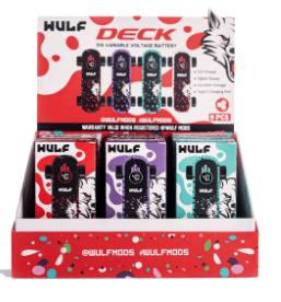 WULF MOD - Assorted Colors | Deck Skateboard 510 Thread Battery