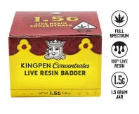 Kingpen - Jenny Kush | 1.5g LR Badder