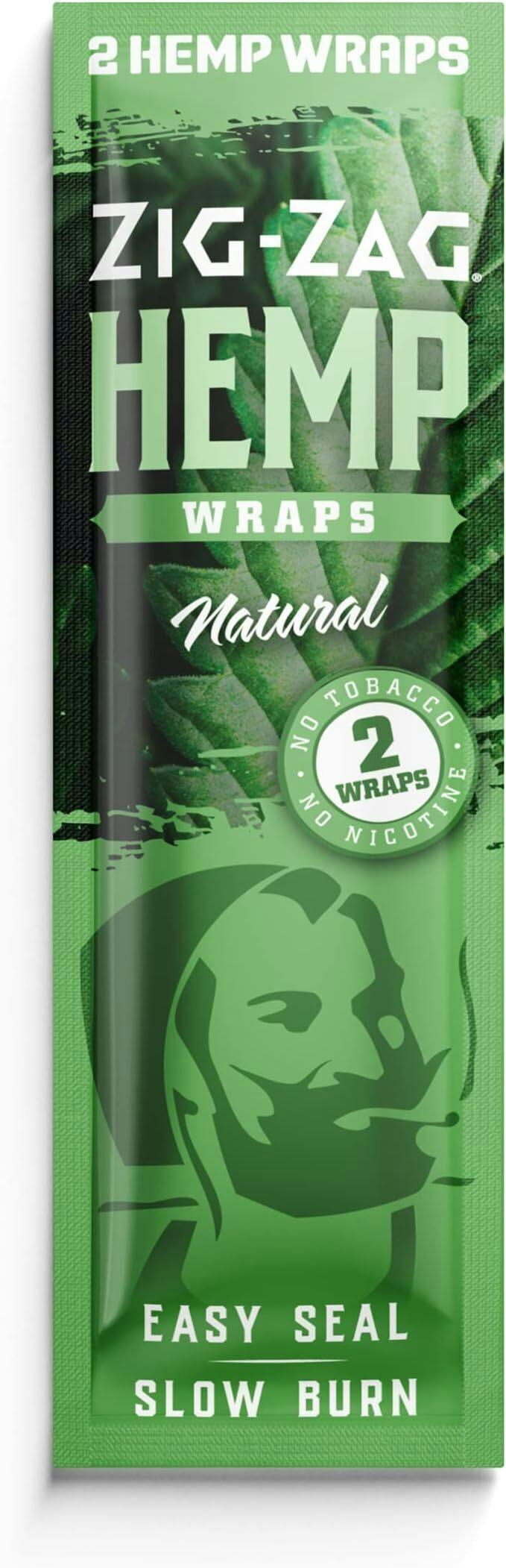 Rolling Papers - - ZIG-ZAG Hemp Wraps $3
