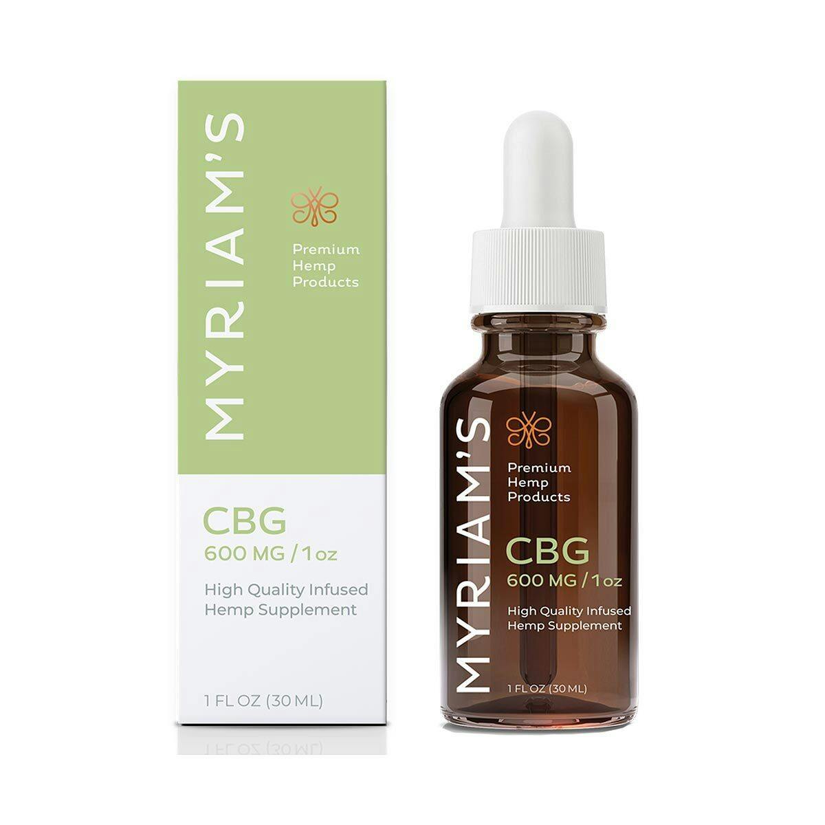 Myriam's - CBG - CBG 600 Olive Oil (20mg/ml) $70