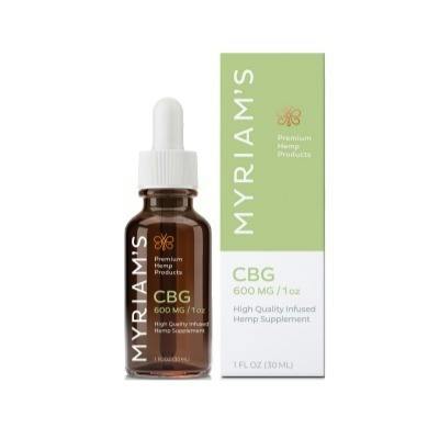 Myriam's - CBG - CBG 600 Vanilla (20mg/ml) $70