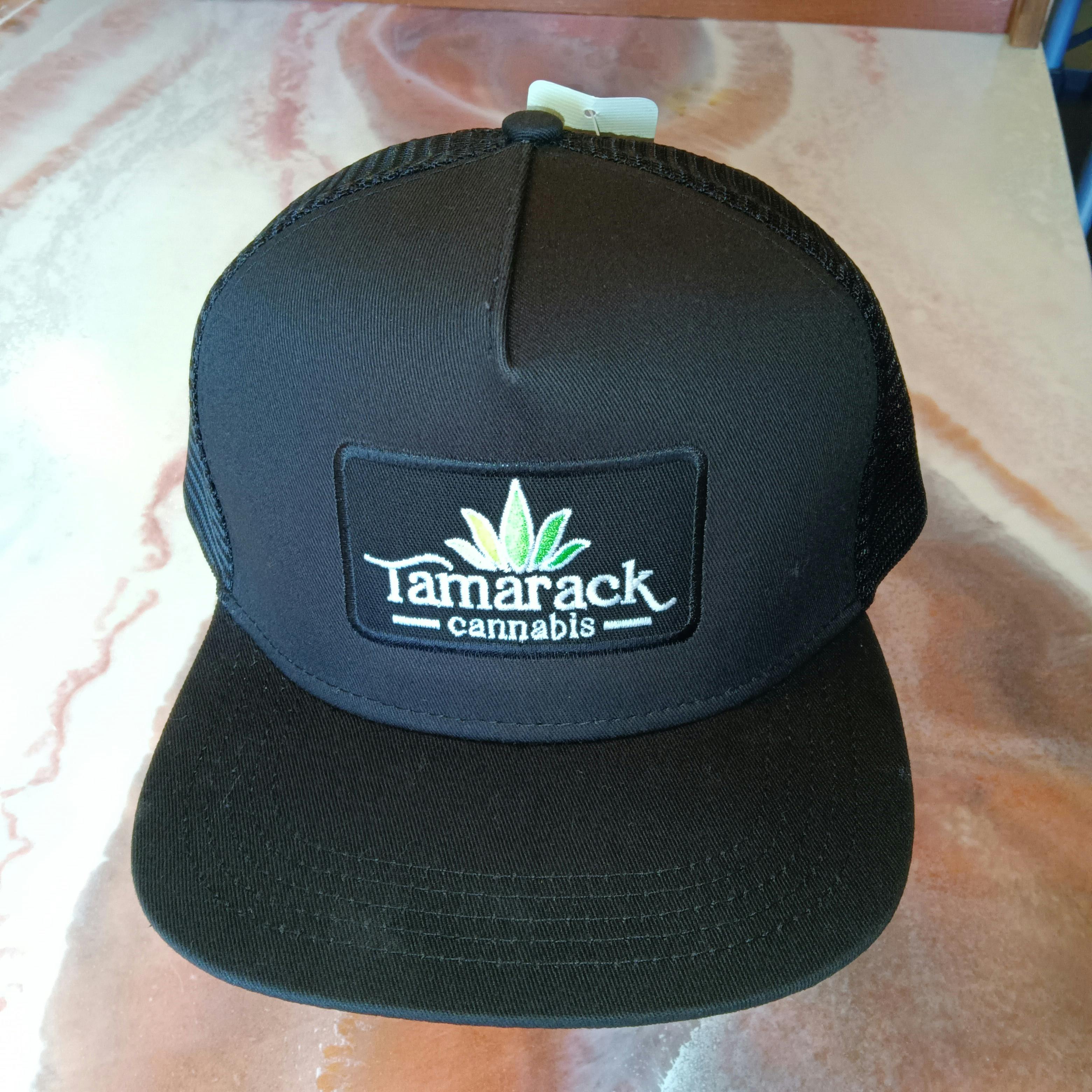 Hat - Ball Cap - Black Cap w/Black Patch $25