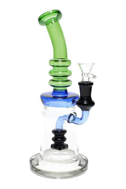 Water Pipe Medium - GoG Stemless w/Showerhead Perc $60