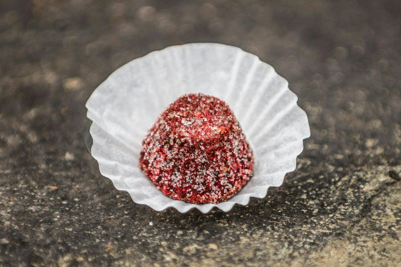 Raspberry Milk Chocolate Truffle - 1pk (16mg each) at Tamarack Cannabis - Best Dispensary Kalispell