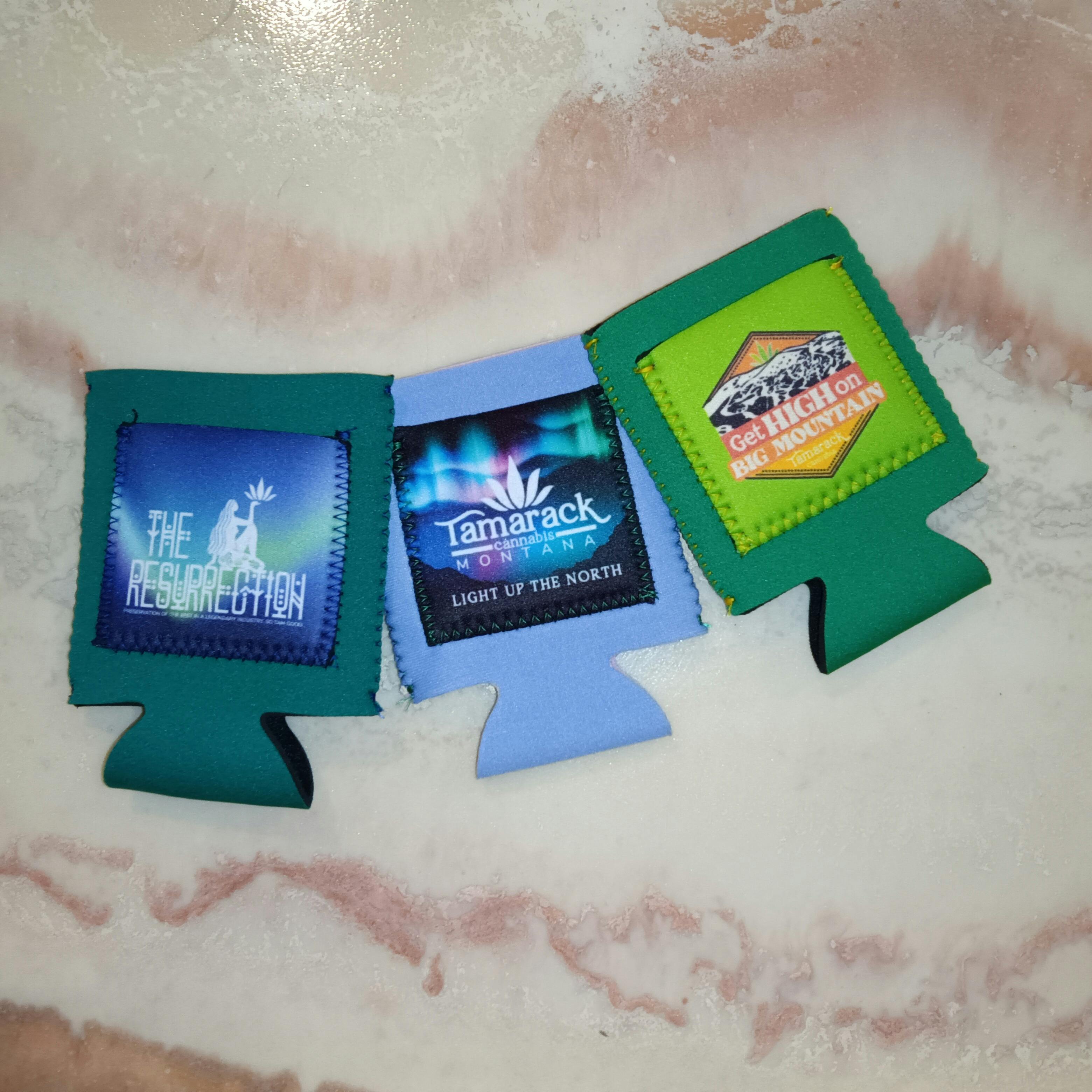 Koozie w/ stash pocket - Light Up the North $7