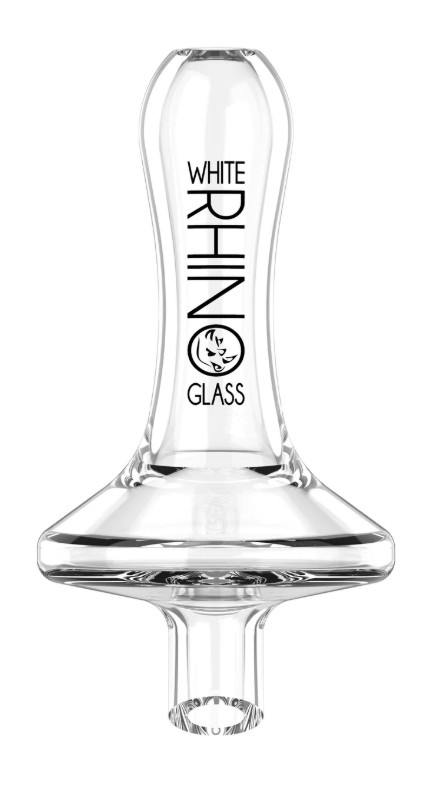 Dab Bangers & Accessories - - Carb Cap White Rhino Directional Cap $10