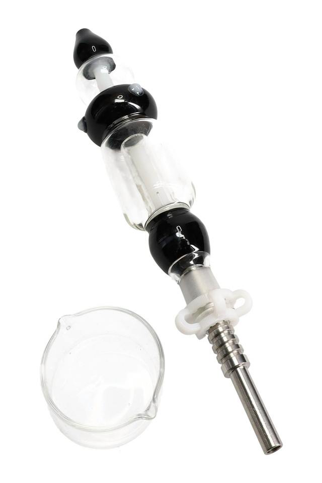 Dab Straws - - Colored Glass Dab Straw Kit $50