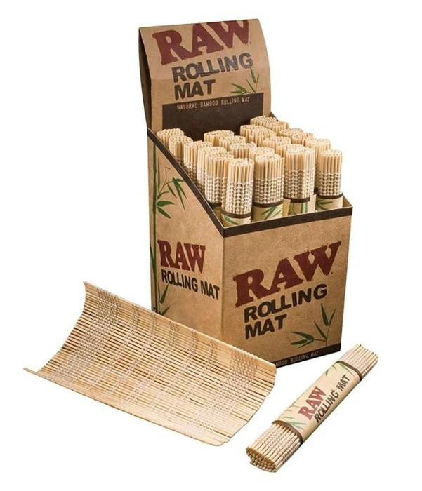 Rolling Accessories - - Rolling Machine - Raw - Bamboo Rolling Mat $5