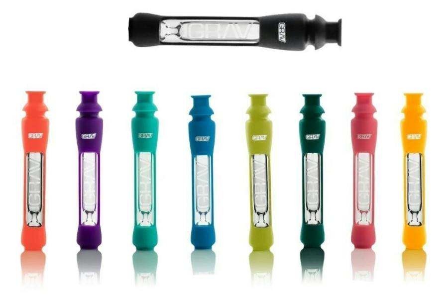 Hand Pipes - - GRAV Silicone Taster 12mm $10