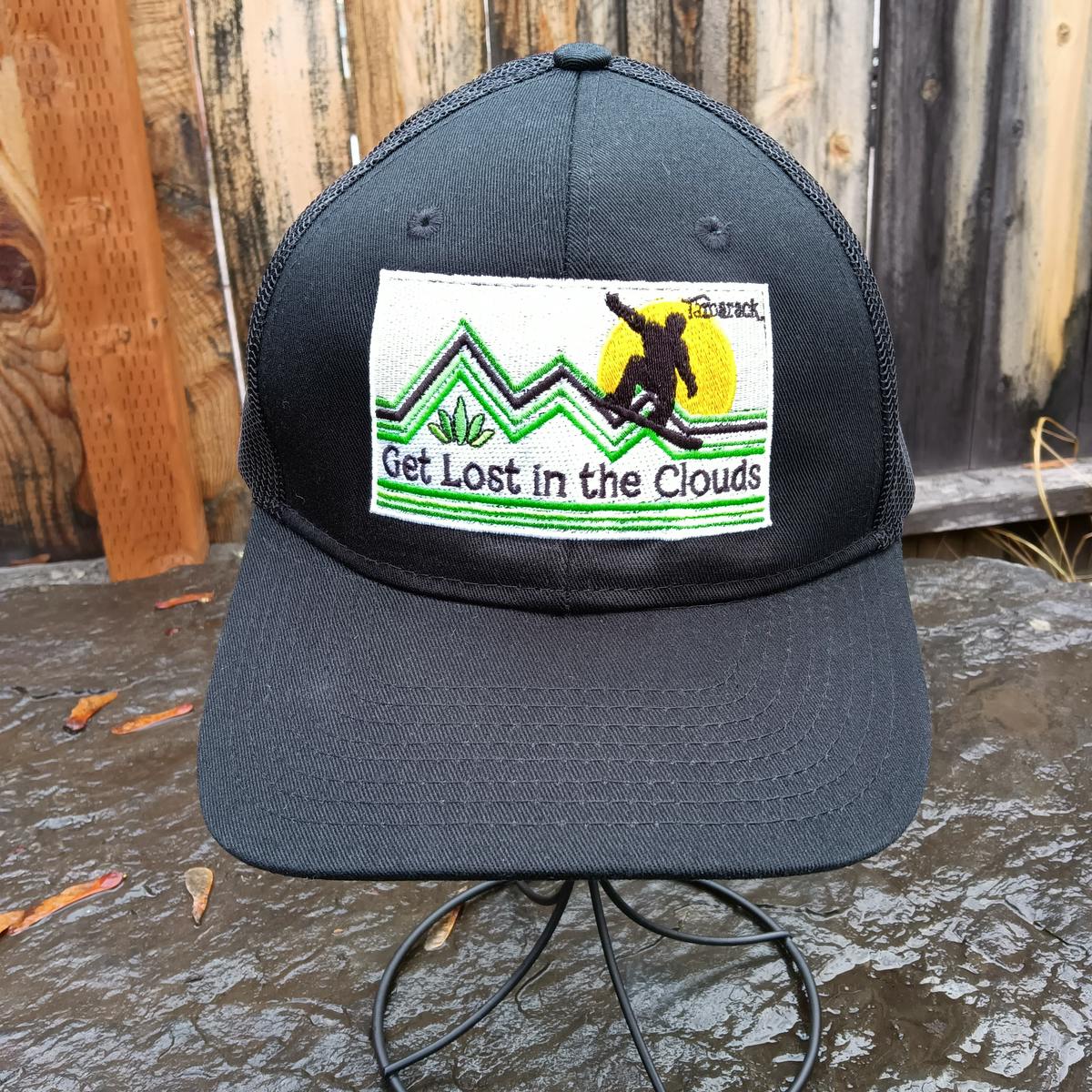Hat - Ball Cap - Lost in the clouds Snowboarding $25