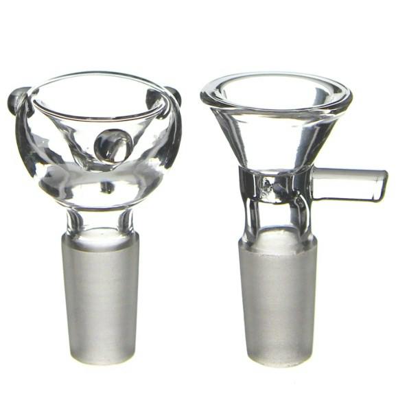 Bowl Pieces & Downstems - - 10, 14, & 18mm Glass Bowl Piece $10