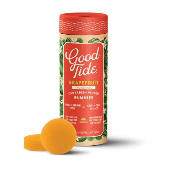 Grapefruit | 2:1:1 THC:CBD:CBC | Gummies | 200mg (10pk)