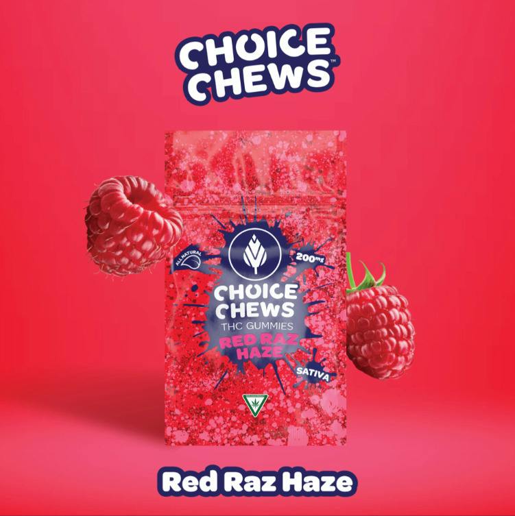 Red Raz Haze | Soft Chew | 200mg (10pk) cannabis product