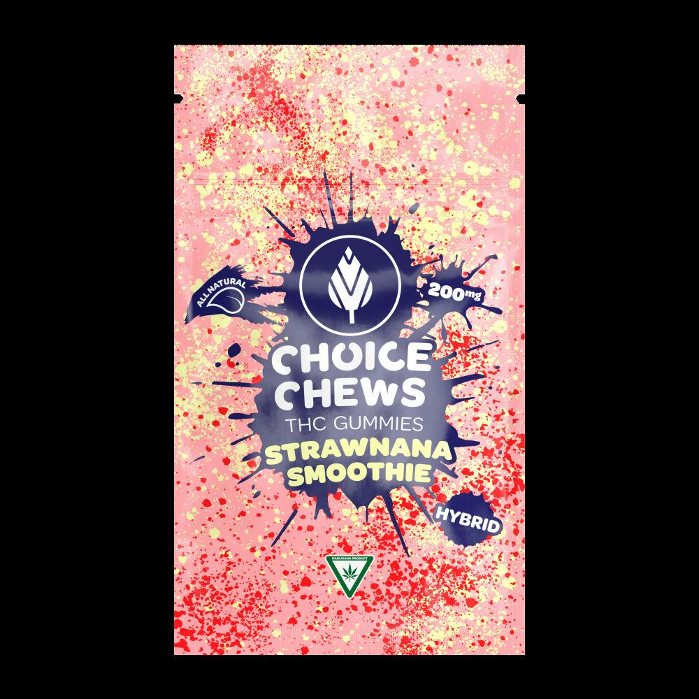 Strawnana Smoothie | Soft Chew | 200mg (10pk) cannabis product