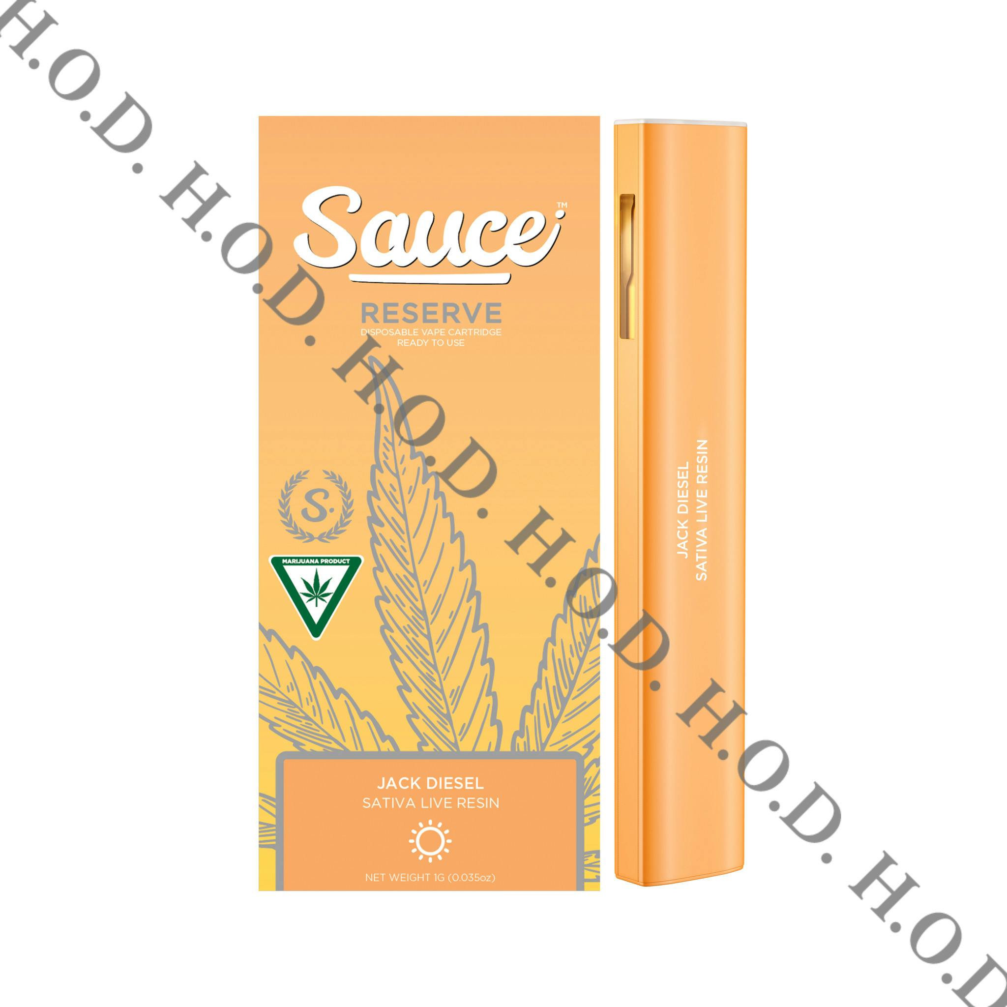 Sauce Essentials Jack Diesel Live Resin Disposable