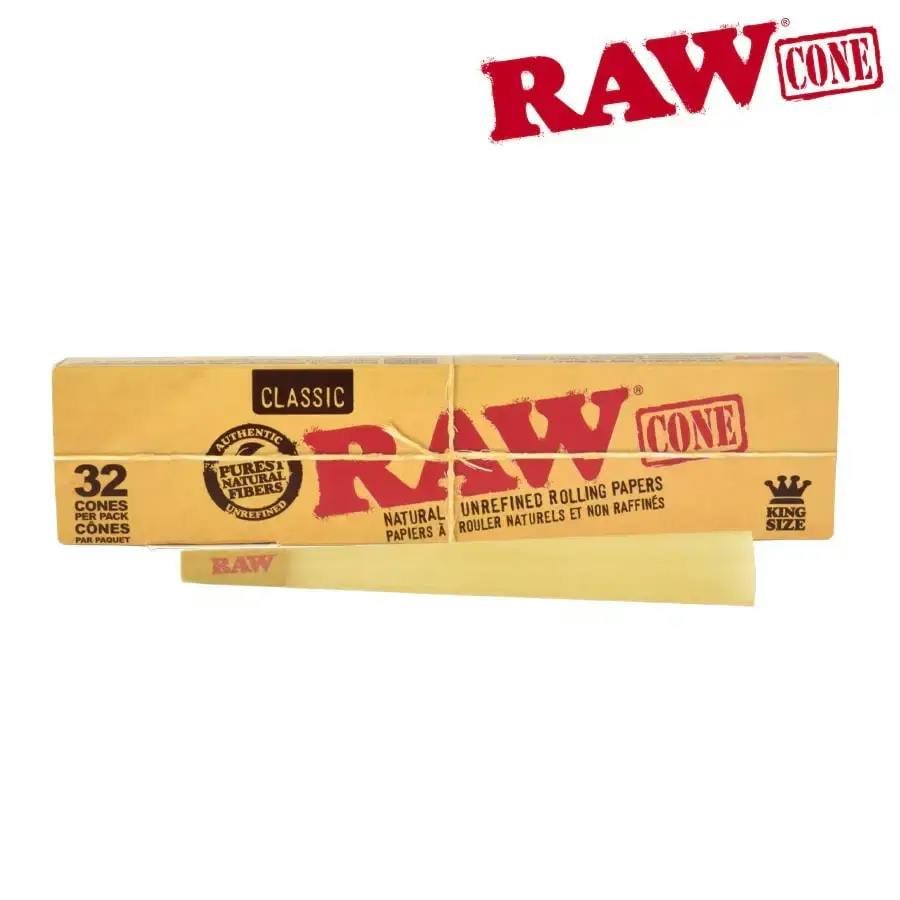 RAW - Classic King Size 32PK Cones