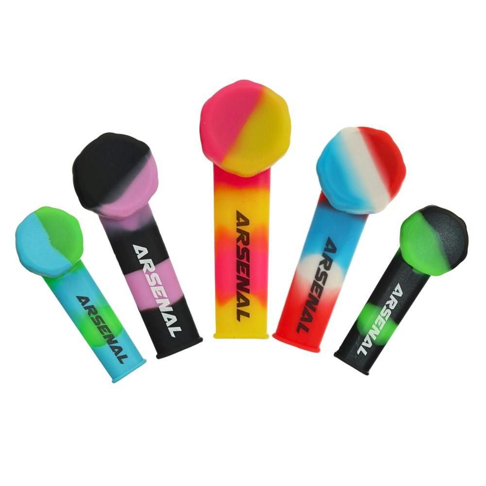 ARSENAL - 3.5" Silicone Spoon Pipe