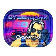 CYBERDANK 420 METAL ROLLING TRAY