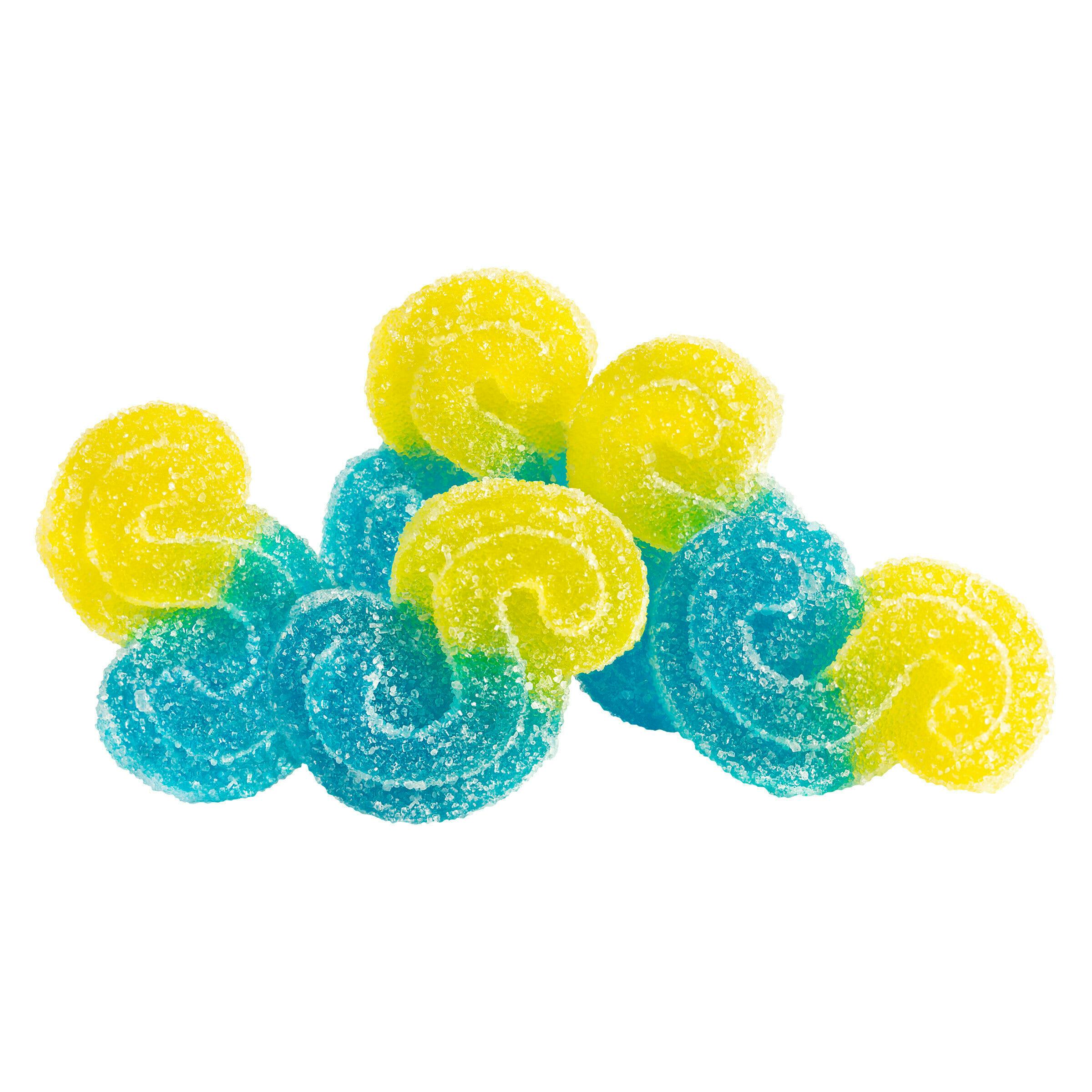 THC+THCV Blue Raspberry Lemonade (Full Tilt) Gummies 5 Pack Soft Chews