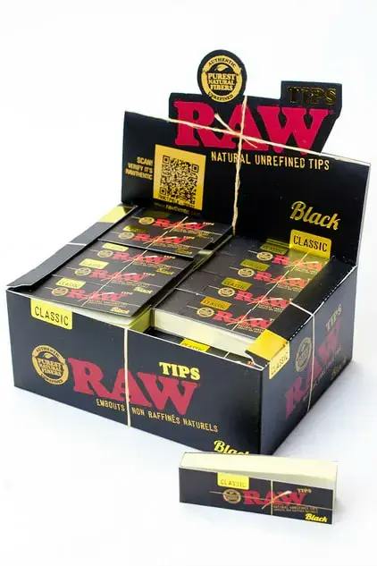 Raw Black Tips