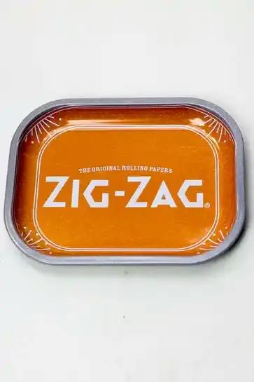 Zig Zag Mini Metal Rolling tray orange #6173
