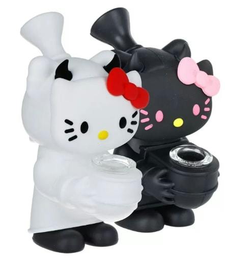 Hello Kitty Silicone Pipe