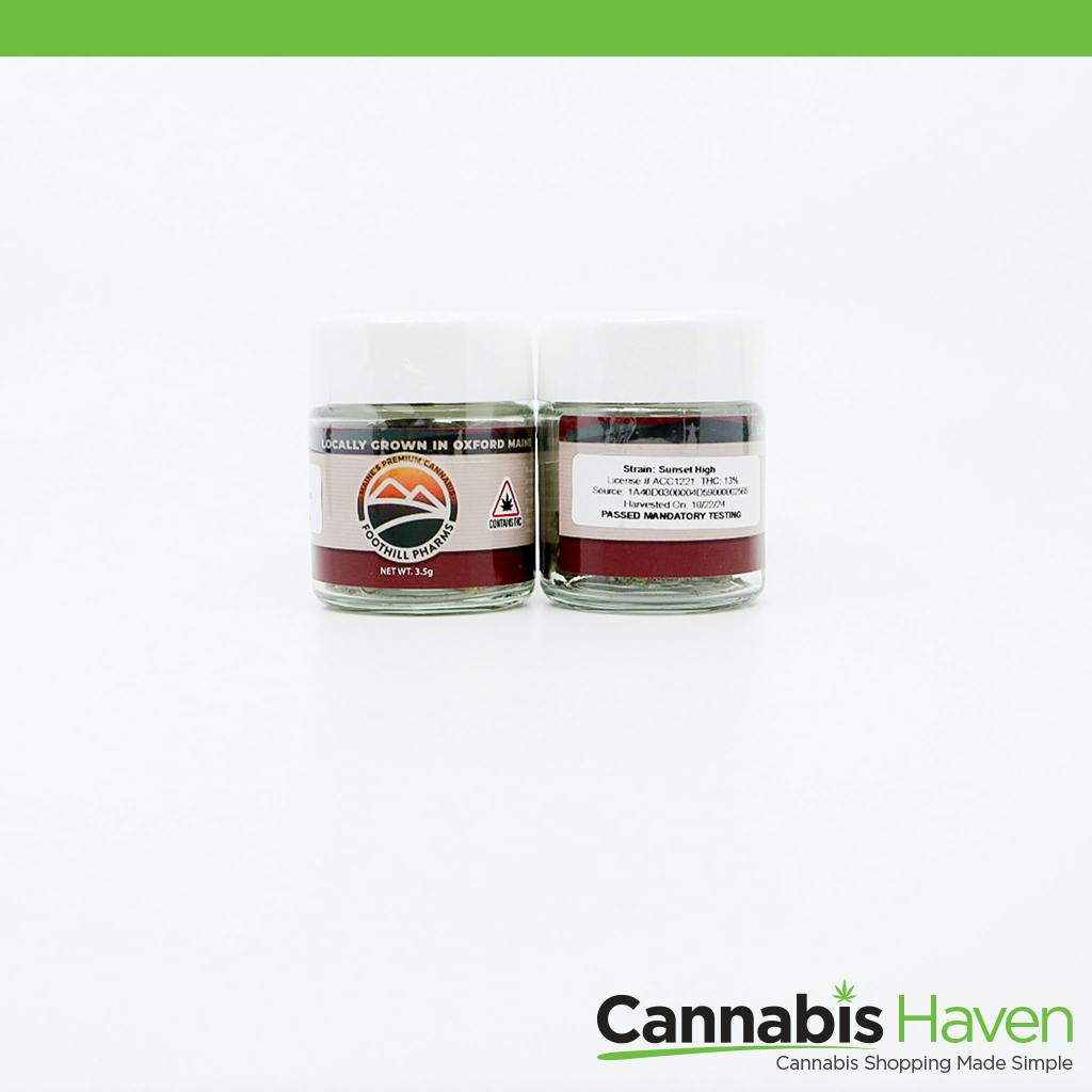 Foothill Farms Sunset High 3.5g Flower