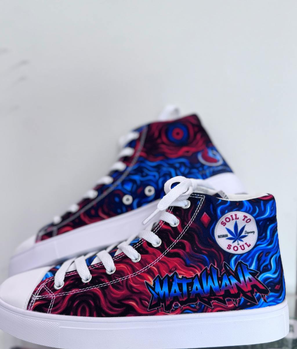 Matawana Dispensary High Top Canvas Shoe Shoes Men Size 8