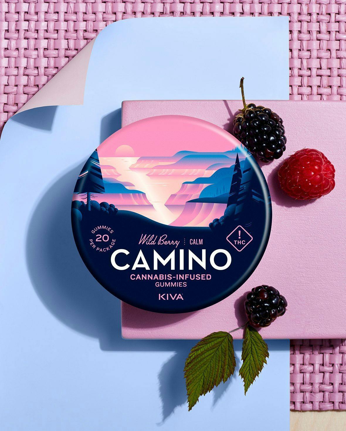 100mg Wild Berry Gummies | Camino