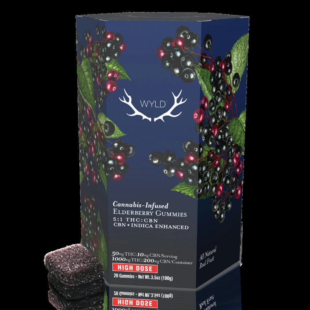 1000mg Elderberry | Wyld Gummies