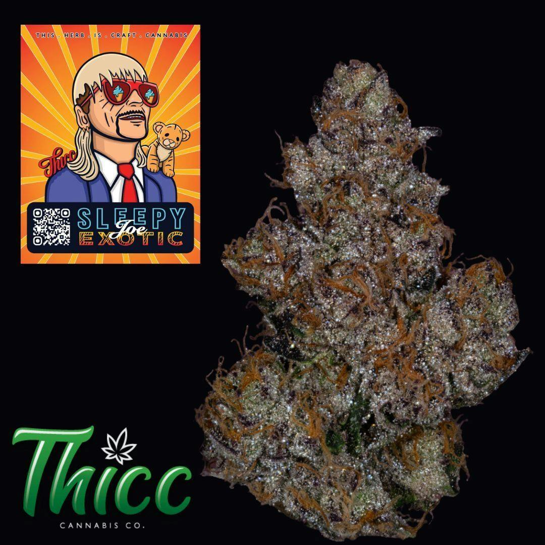 3.5g Sleepy Joe Exotic | Prepack Flower | Thicc