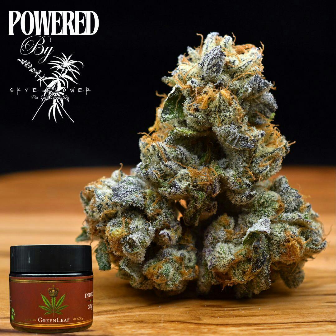3.5g Valkyrie | Prepack Flower | Greenleaf Powered by Skye