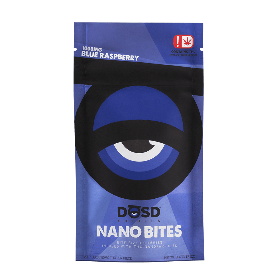 1000mg Blue Raspberry | Sativa | DOSD