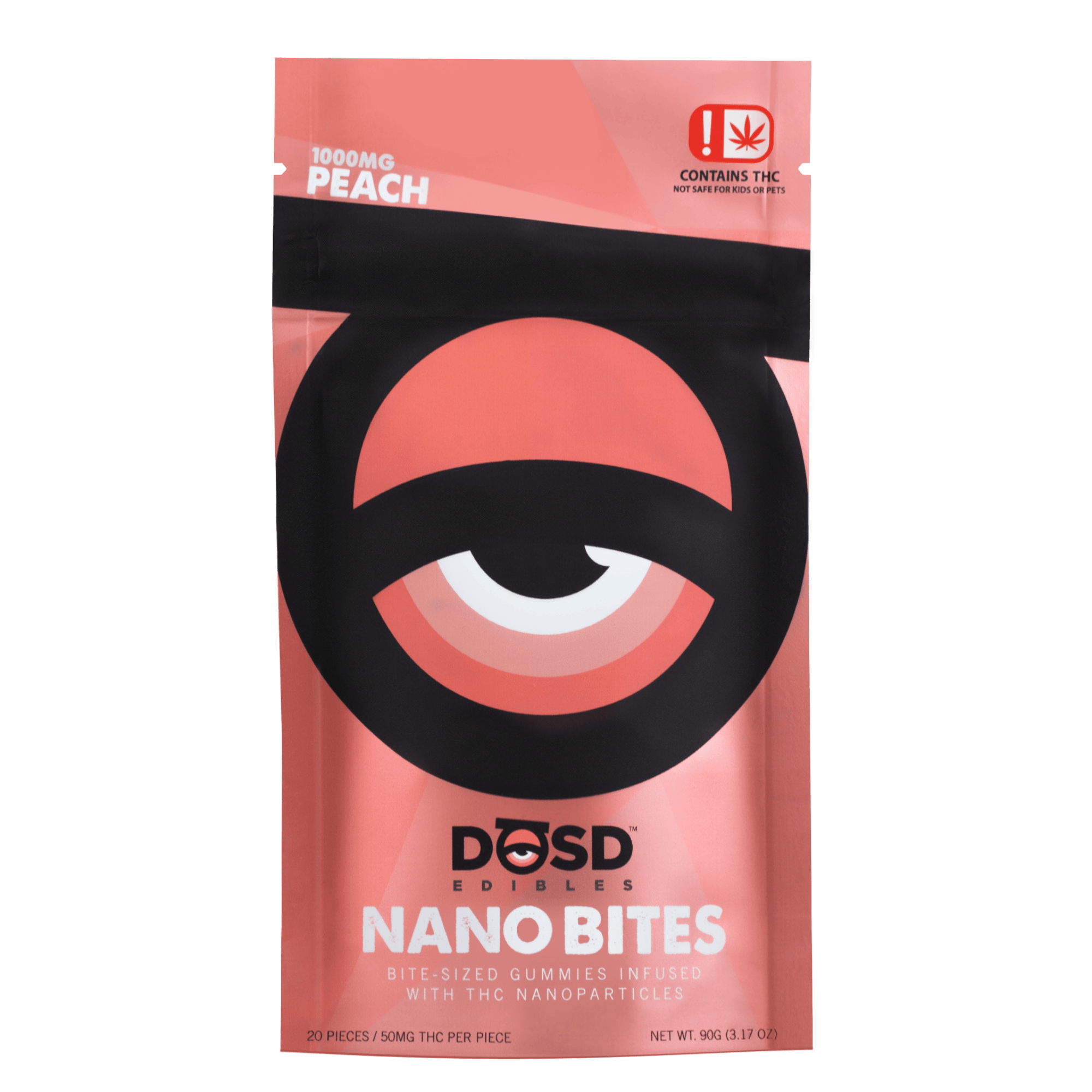 1000mg Peach | Sativa | DOSD