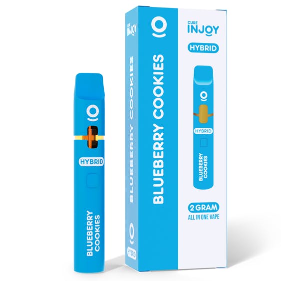 2g Blueberry Cookies Disposable | Injoy | 2 For $40