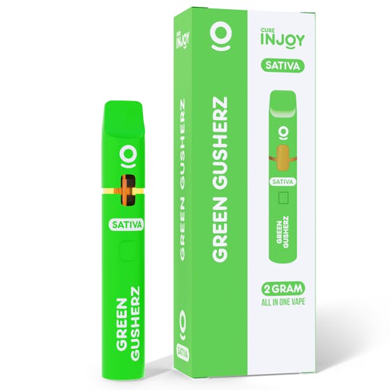 2g Green Gusherz Disposable | Injoy | 2 For $40