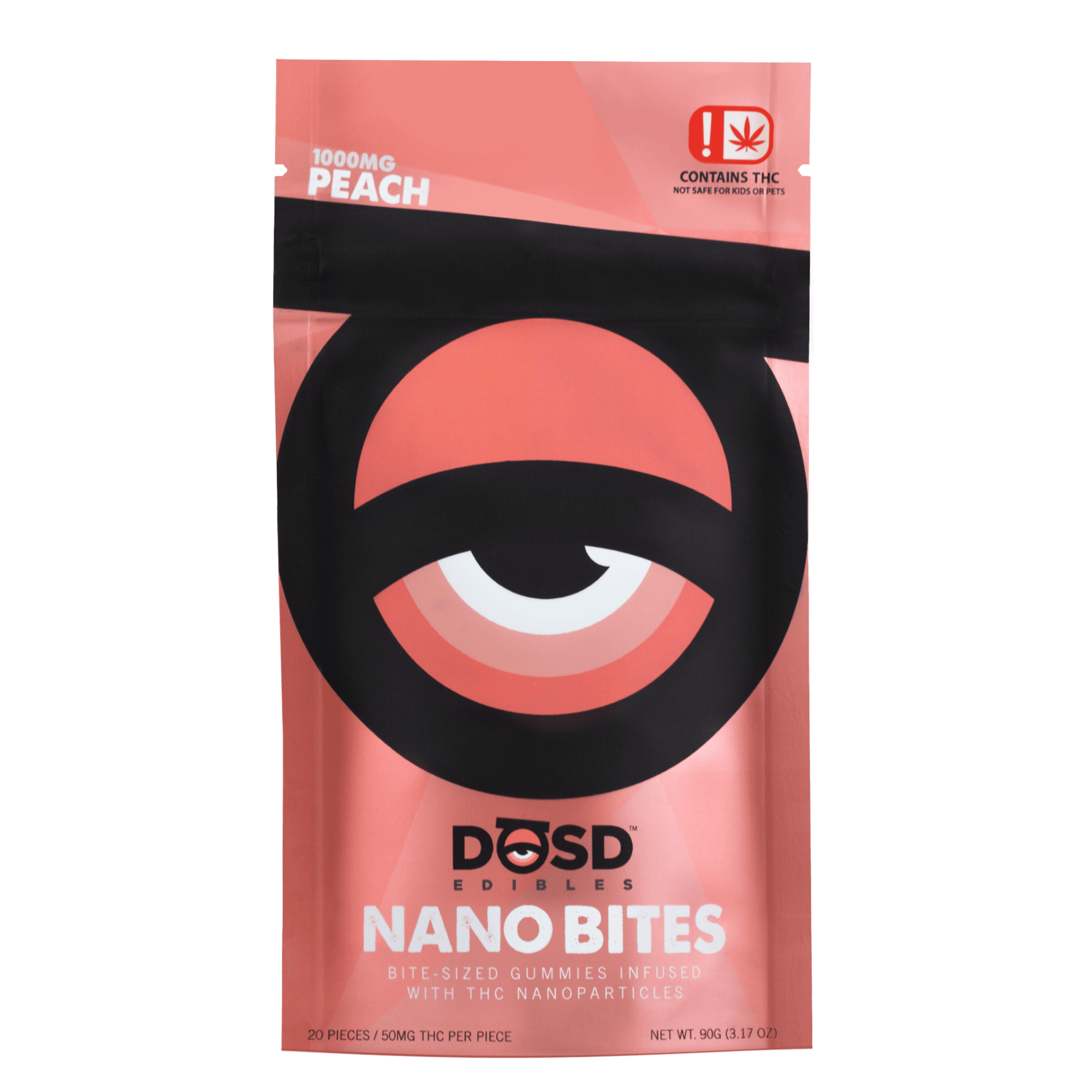 1000mg Peach | Hybrid | DOSD