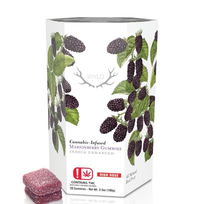 1000mg Marionberry | Wyld Gummies