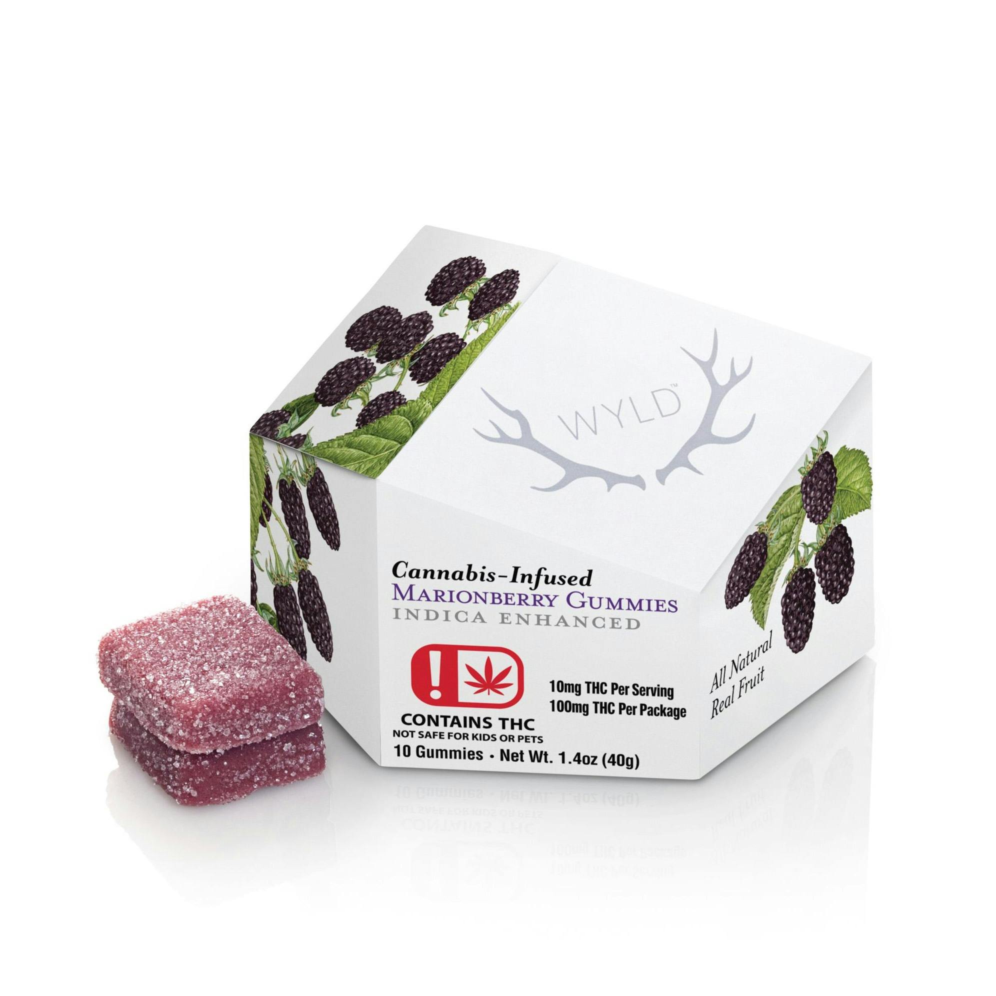 100mg Marionberry | Wyld Gummies