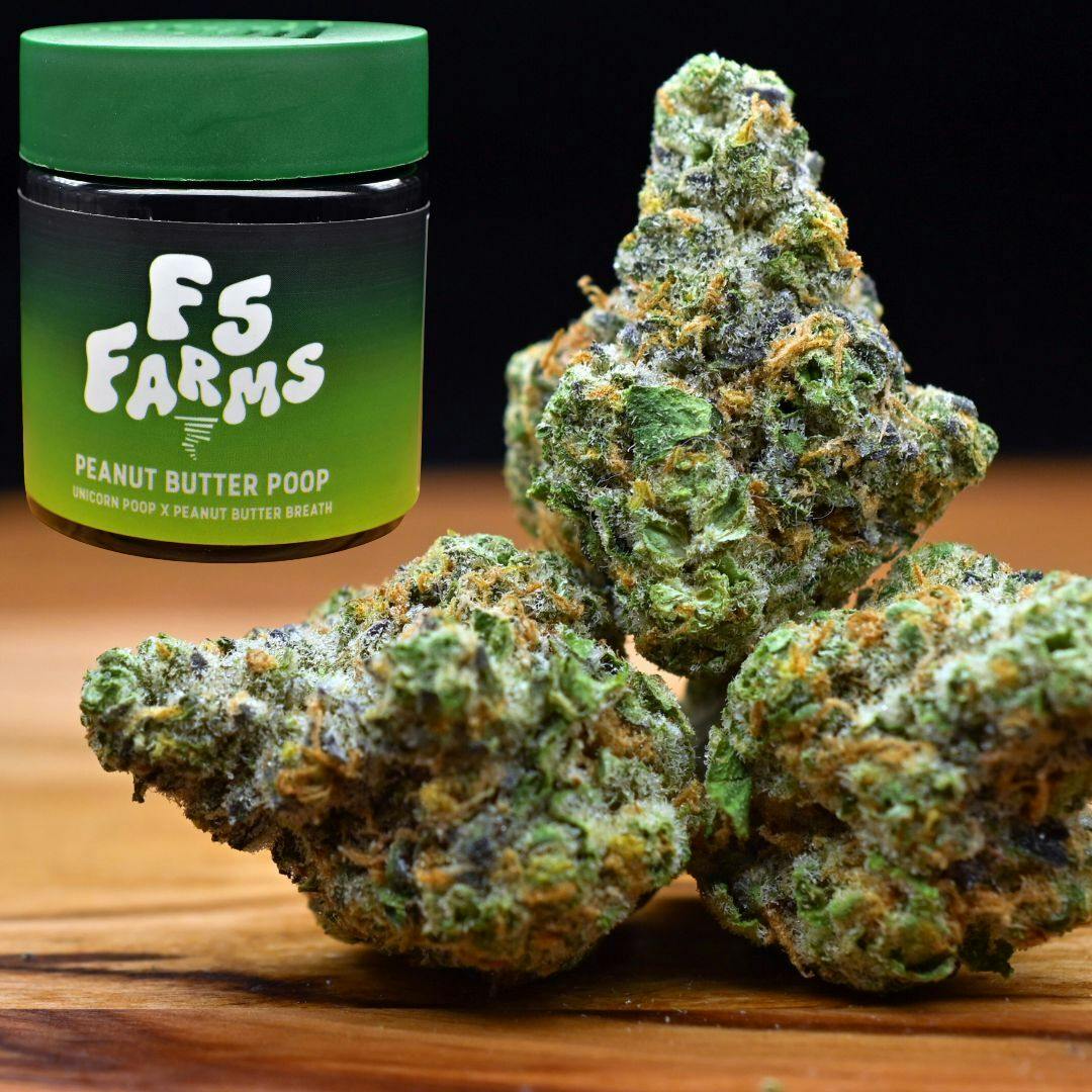 3.5g Peanut Butter Poop | Prepack Flower | F5 Farms
