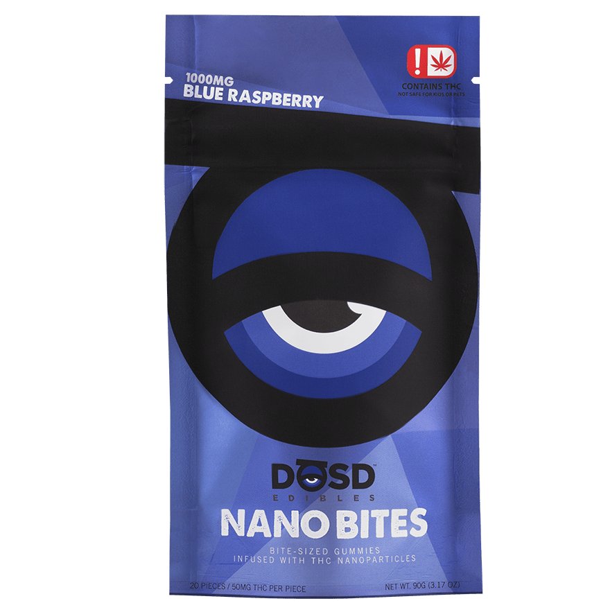 1000mg Blue Raspberry | Hybrid | DOSD
