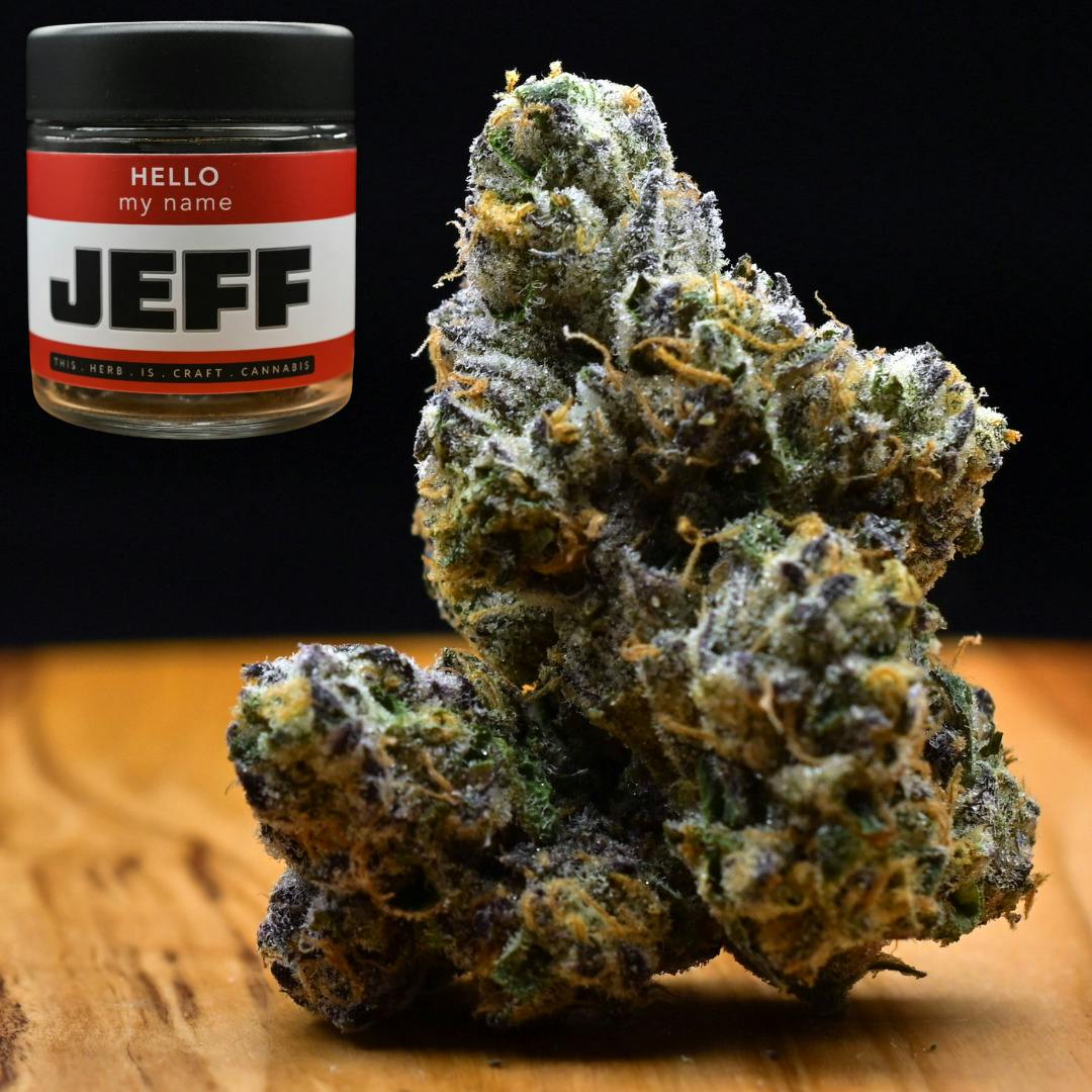 3.5g My Name JEFF | Prepack Flower | Thicc