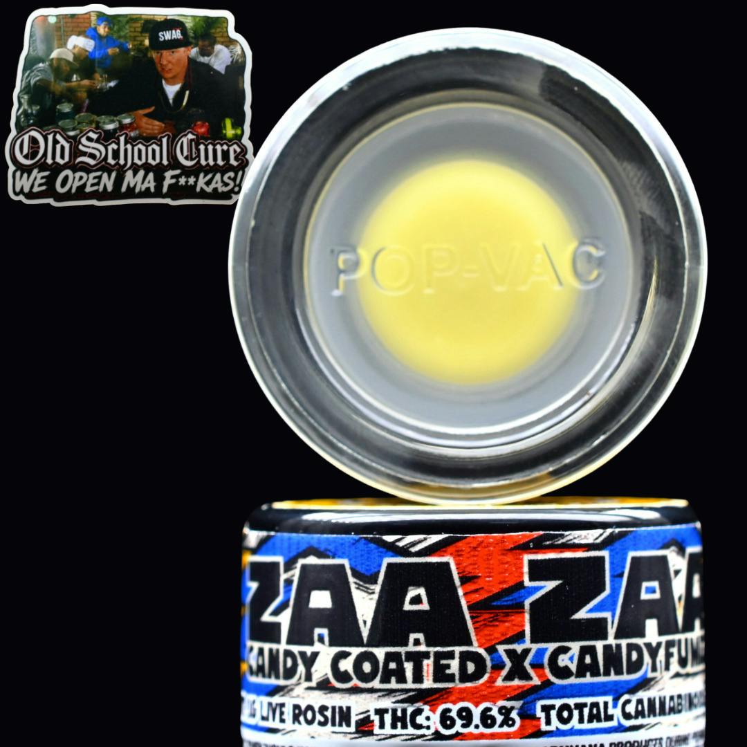 1g Zaa Zaa | Live Rosin | Old School Cure