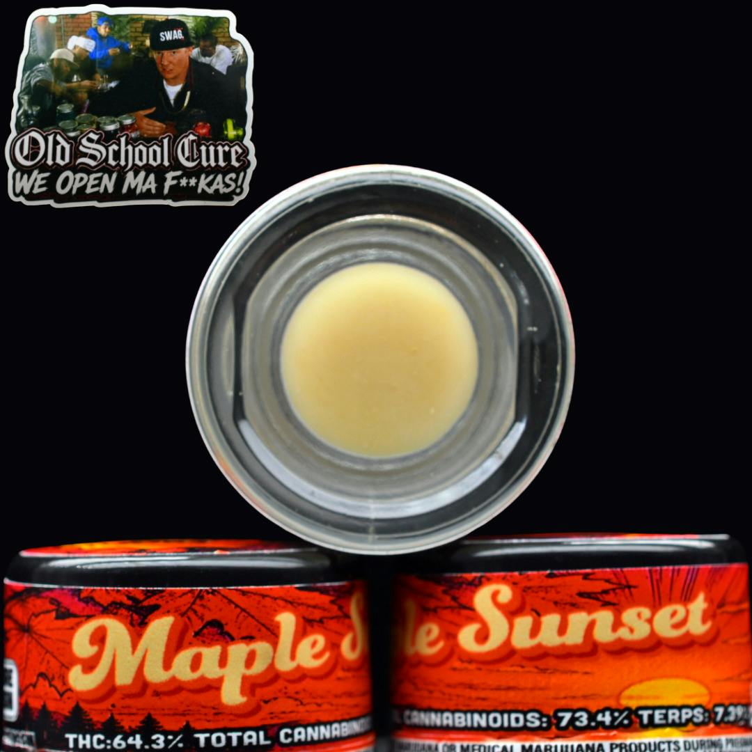 1g Maple Sunset | Live Rosin | Custys Choice