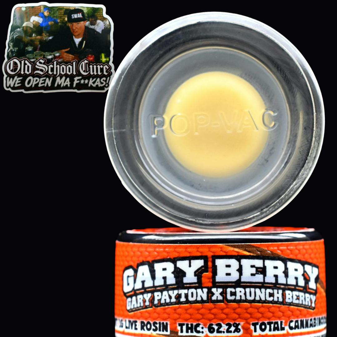 1g Gary Berry | Live Rosin | Old School Cure