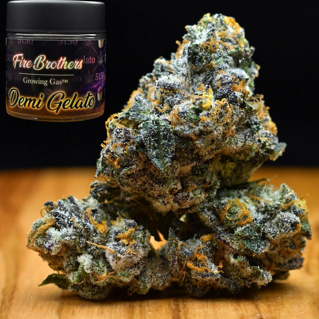 3.5g Demi Gelato | Prepack Flower | Fire Brothers