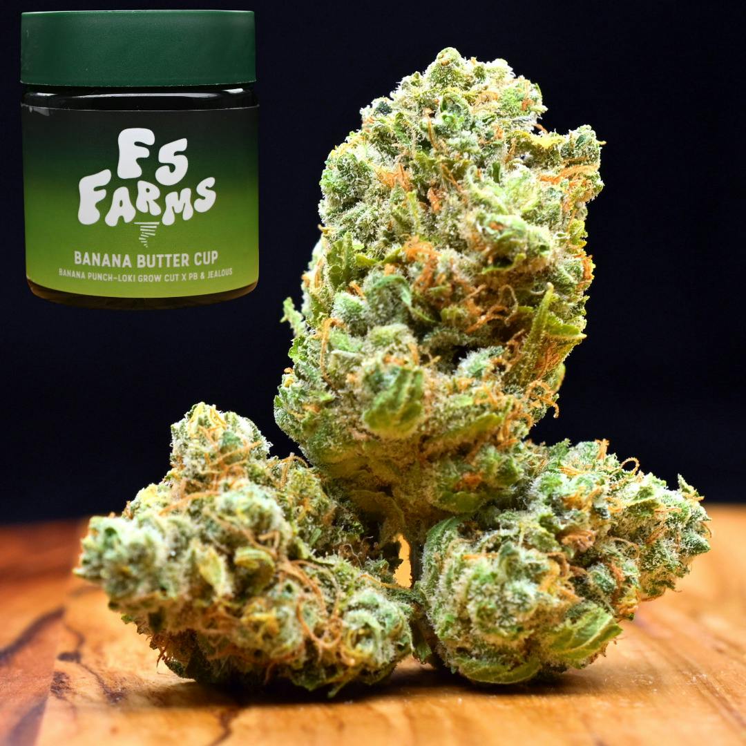 3.5g Banana Butter Cup | Prepack Flower | F5
