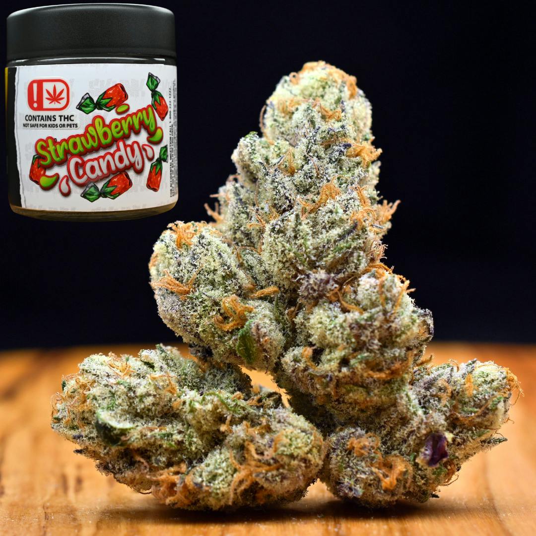 3.5g Strawberry Candy | Prepack Flower | Skunk