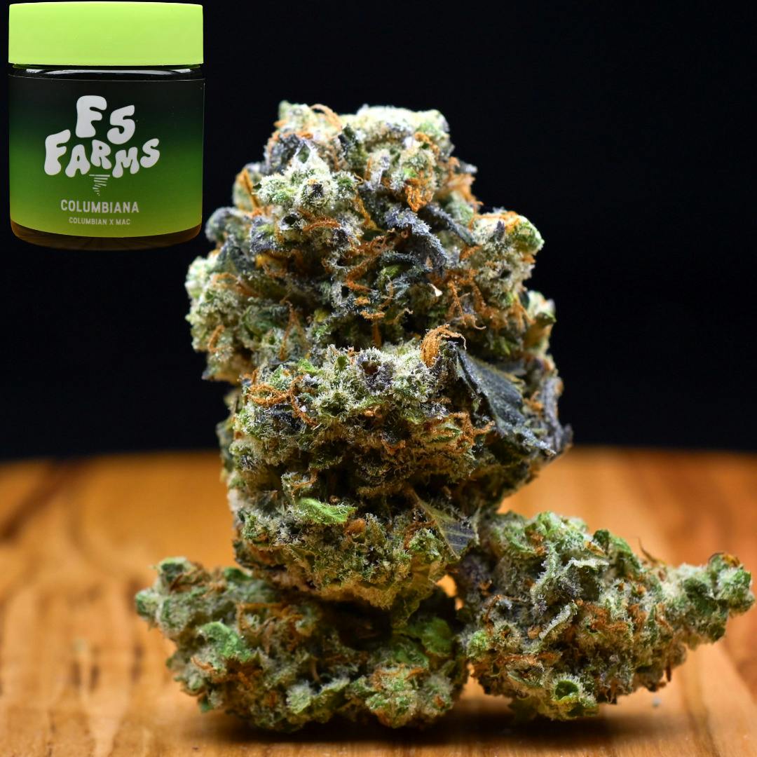 3.5g Columbiana | Prepack Flower | F5 Farms